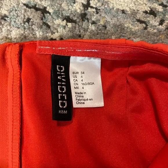 Mini Red Dress - Picture 5 of 5